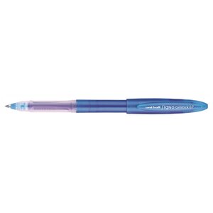 Roller encre gel Signo UM170 pointe moyenne 0 7mm Bleu Clair UNI-BALL