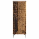 vidaXL Buffet Bois ancien 33 x 34 5 x 89 5 cm Bois d'ingénierie