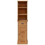 vidaXL Ensemble de mobilier de salle de bain avec tiroir VIGO 2 Pièces