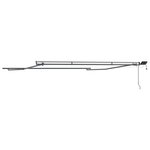 vidaXL Auvent avec Anthracite 5 × 3 5 m Métal