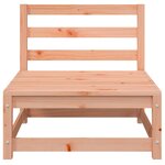 vidaXL Canapé de jardin 3 places bois massif de douglas