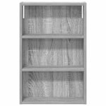 vidaXL Armoire murale de salle de bain Gris Sonoma 40 x 10 x 60 5 cm