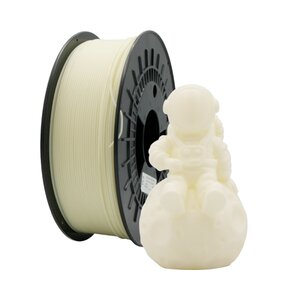 Filament PLA 3D - Diamètre 1 75 mm - Bobine 1kg - Couleur Glow in the Dark