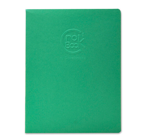Crok'Book Carnet piqué 17x22 à la française 24 F 90g CLAIREFONTAINE