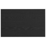 vidaXL Table basse Chêne noir 81 x 50 x 40 cm Bois d'ingénierie