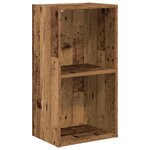 vidaXL Bibliothèque vieux bois 40x30x77 cm bois d'ingénierie