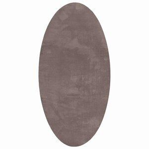 vidaXL Tapis HUARTE Couleur sable 150 x 80 cm 100  Polyester