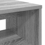 vidaXL Meuble TV Gris Sonoma 80 x 35 x 40 cm Bois d'ingénierie