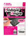 Plastique dingue Noir 7 feuilles