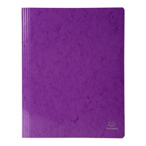 Chemise à lamelle classement lustrée pelliculée - violet