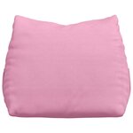 vidaXL Coussin de Dos Rose 60 x 20 x 50 cm tissu