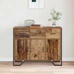 vidaXL Buffet Bois ancien 97 x 32.5 x 74.5 cm Bois d'ingénierie
