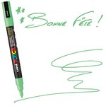 Marqueur Posca Vert clair PC3M Pointe conique fine