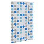 vidaXL Store roulant de douche 140x240 cm Cercle