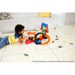 Hot Wheels - Coffret Attaque du Gorille Toxique, lumieres et sons, 1 voiture 1/64e incluse - Circuit / Petite Voiture - Des 5 ans