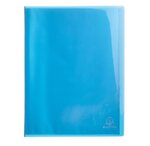 Porte vues Iderama Polypro lisse 60 vues Bleu Clair x 12 EXACOMPTA