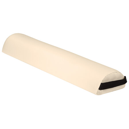 Tectake Coussin de massage demi-cylindrique - beige