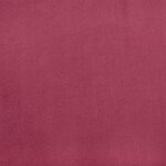 vidaXL Canapé 2 places avec oreillers bordeaux 140 cm velours