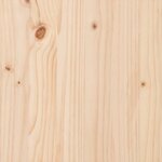 vidaXL Lit bibliothèque sans matelas 180x200 cm bois massif de pin