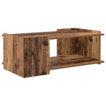 vidaXL Table basse Bois ancien 90 x 50 x 33 cm Bois d'ingénierie