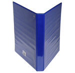 Classeur pp personnalisable kreacover - 4 anneaux en d 20mm - a4 maxi - bleu - x 10 - exacompta