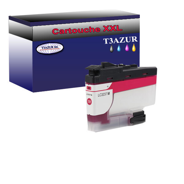 Cartouche compatible Brother MFC-J6947DW, LC3237XL - Magenta – T3AZUR