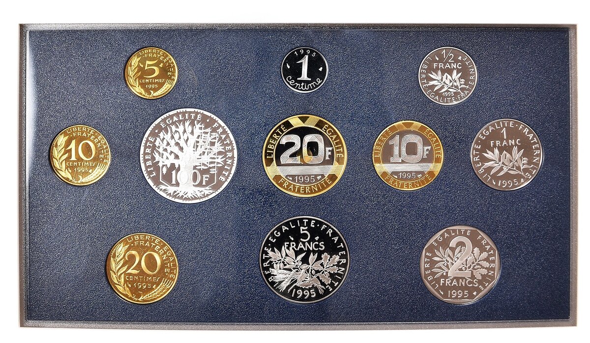 coffret-s-rie-francs-be-france-1995-la-poste