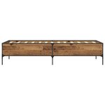 vidaXL Cadre de lit Bois ancien 80 x 200 cm Bois d'ingénierie