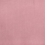 vidaXL Cadre de lit rose 120x190 cm velours