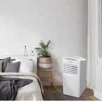 Bestron climatiseur portable 3 en 1 à télécommande aac9000 1010w blanc