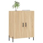 vidaXL Buffet chêne sonoma 69 5x34x90 cm bois d'ingénierie