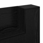 vidaXL Tête de lit Chêne noir 100 x 15 x 103 5 cm Bois d'ingénierie