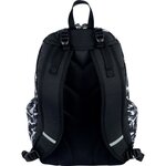 AIRNESS Sac a Dos Borne 3 Compartiments en 1 Noir/Blanc Enfant