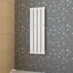 Porte-serviette 311mm + radiateur panneau blanc 311mm x 900mm