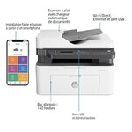 Hp imprimante multifonctions mfp 137fnwlaser216356 mm150 feuilles