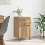 vidaXL Buffet chêne artisanal 35 x 40 x 70 cm Bois d'ingénierie