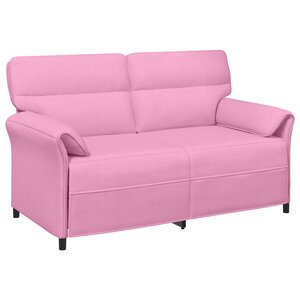 vidaXL Canapé 100 polyester cadre en métal MDF Contreplaqué