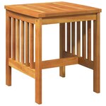 vidaXL Ensemble de canapé de jardin 3 Pièces Marron Bois d'acacia massif