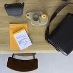 Bloc Agrafé N°13 10 5x14 8 cm 80 Feuilles Petits Carreaux 5x5 80g - Orange RHODIA