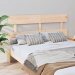 vidaXL Tête de lit 154x3x81 cm Bois massif de pin