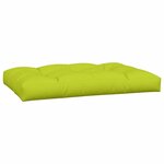 vidaXL Coussins de palette lot de 5 vert vif tissu