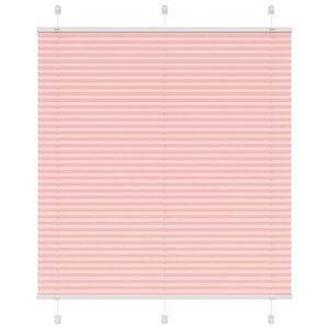 vidaXL Store plissé rose 120x150 cm largeur du tissu 119 4cm polyester
