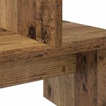 vidaXL Ensemble meuble TV Montage mural Bois Ancien 180 x 30 x 43 cm