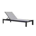 Bain de soleil alu Elio gris