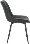 Chaises de cuisine 2 pièces en tissu anthracite 19_0000188