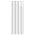 vidaXL Armoire Murale Blanc brillant 33 x 34 5 x 90 cm