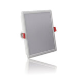 Spot encastrable led carré - super slim - cons. 12w - 1450 lumens - blanc neutre