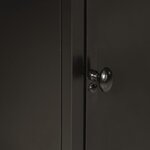 vidaXL Armoire de salle de bain 40x30x60 cm fer et bois de manguier