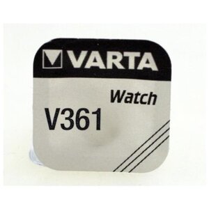 pile oxyde argent pour montres V361 (SR58) SR721W VARTA