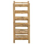 vidaXL Étagère à vin Naturel 32 5 x 29 5 x 72 cm Bambou
